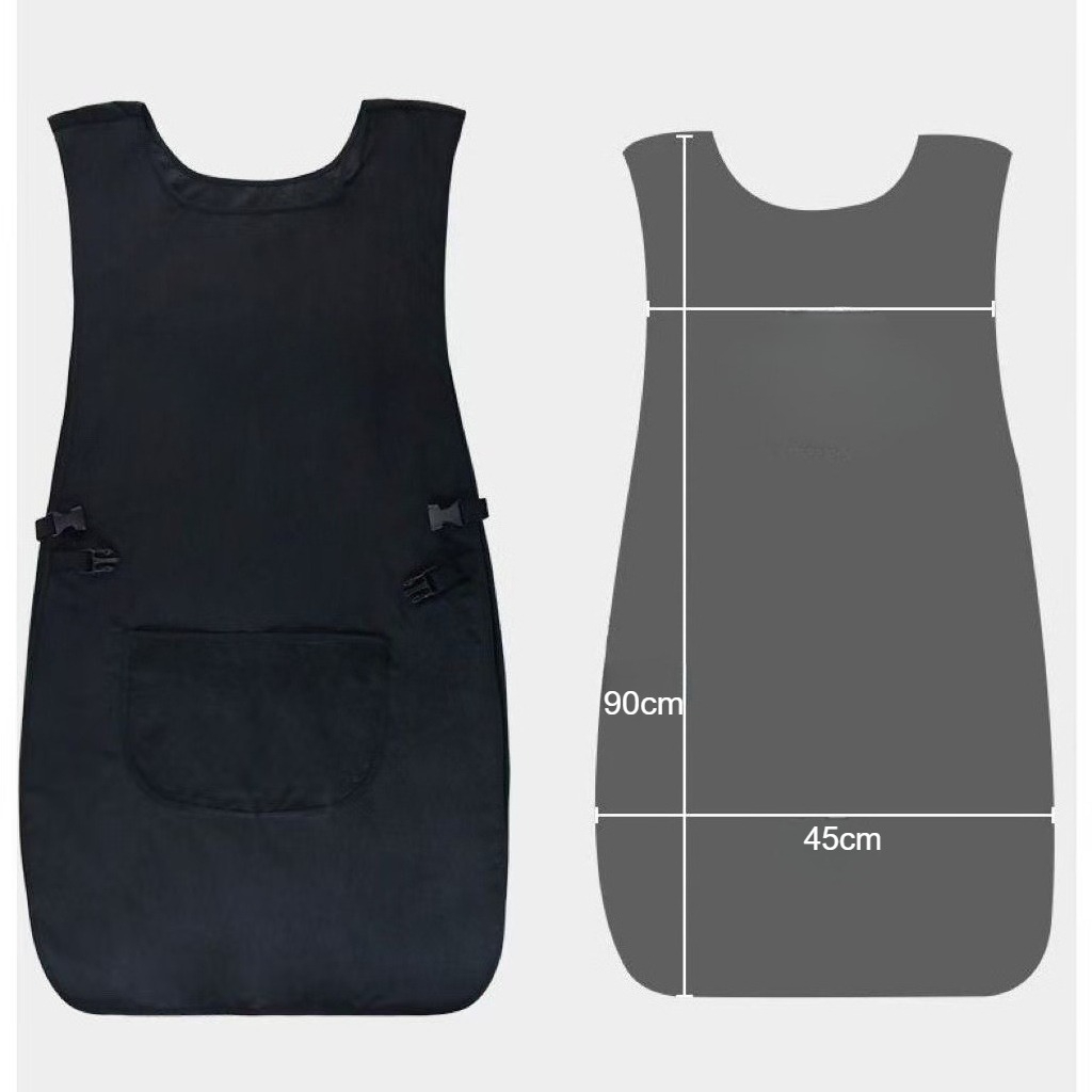Leather Work Overalls - Saç Kuaförlük Önlüğü Kuaförler Tırnak Teknisyenleri