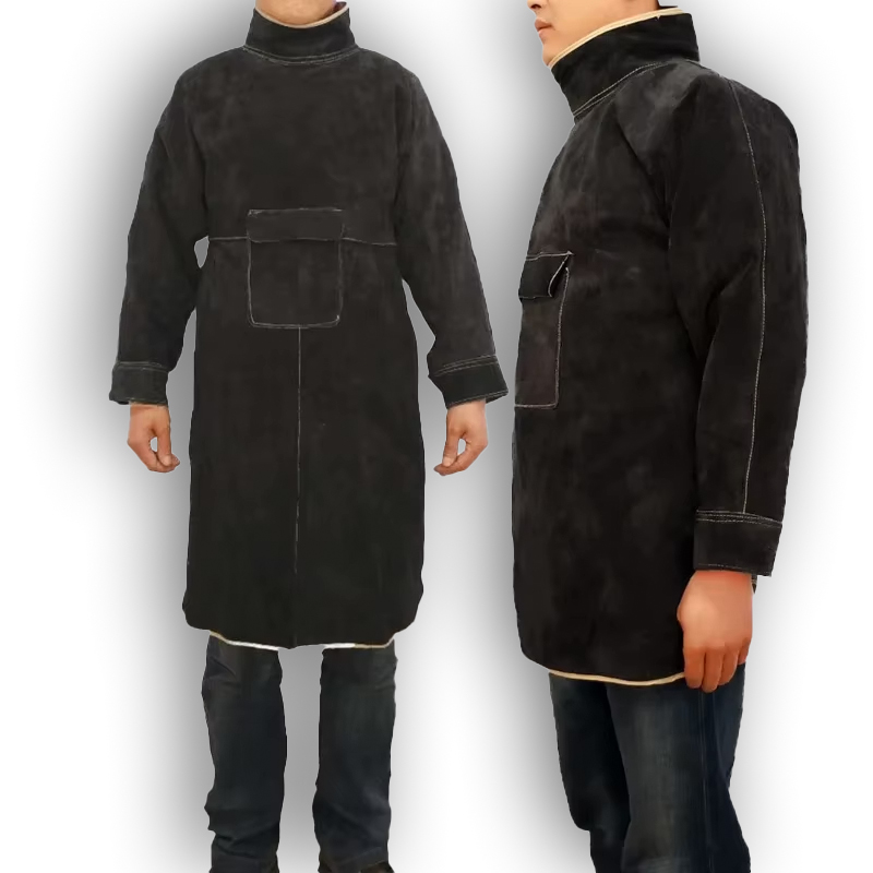 Leather Work Overalls - Isıya ve Aleve Dayanıklı Ağır Hizmet