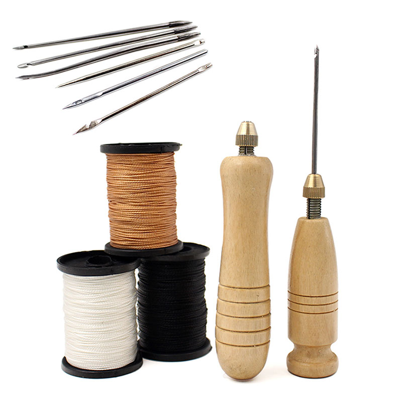 Leatherwork Thread - 1 Set DIY Deri Dikiş Sivri