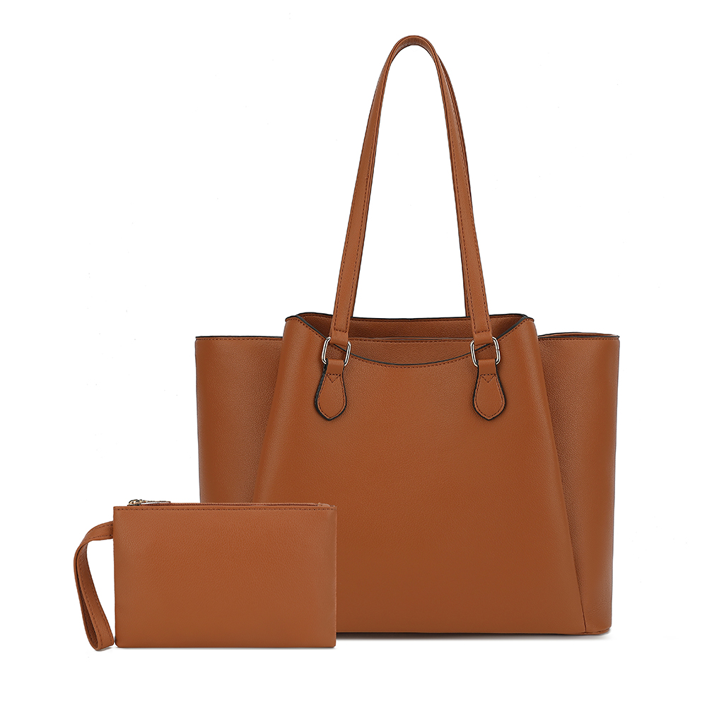 For Leather Work - Kadınlar için Tote Çanta, Büyük PU