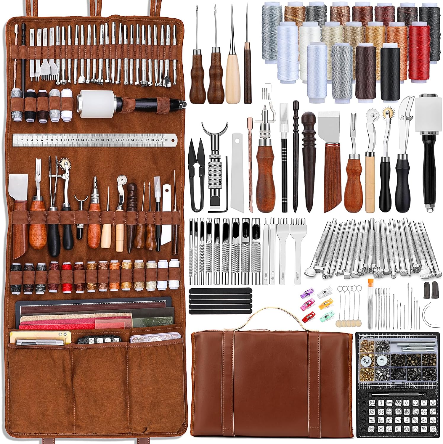 For Leather Work - Deri İşleme Seti, Özel El Çantası