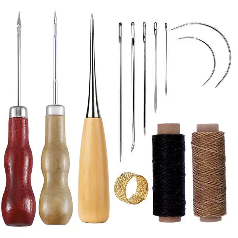 Leatherwork Thread - 13 Parça Deri Dikiş Seti Çanta