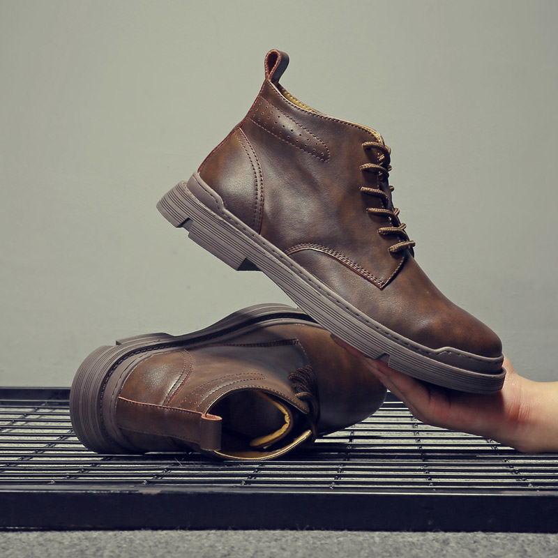 Leatherworking Classic - Yomior yüksek kalite hakiki deri erkek