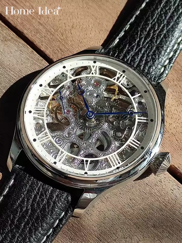 Leatherwork Ideas - Moda Erkek Mekanik El Kurmalı Oymalı