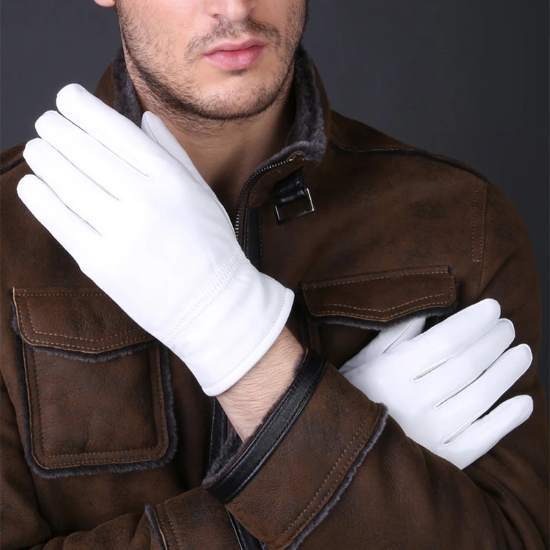 Erkekler Kadınlar Için 2025 Kı - Leather Work Winter Gloves incelemesi ve fiyatı