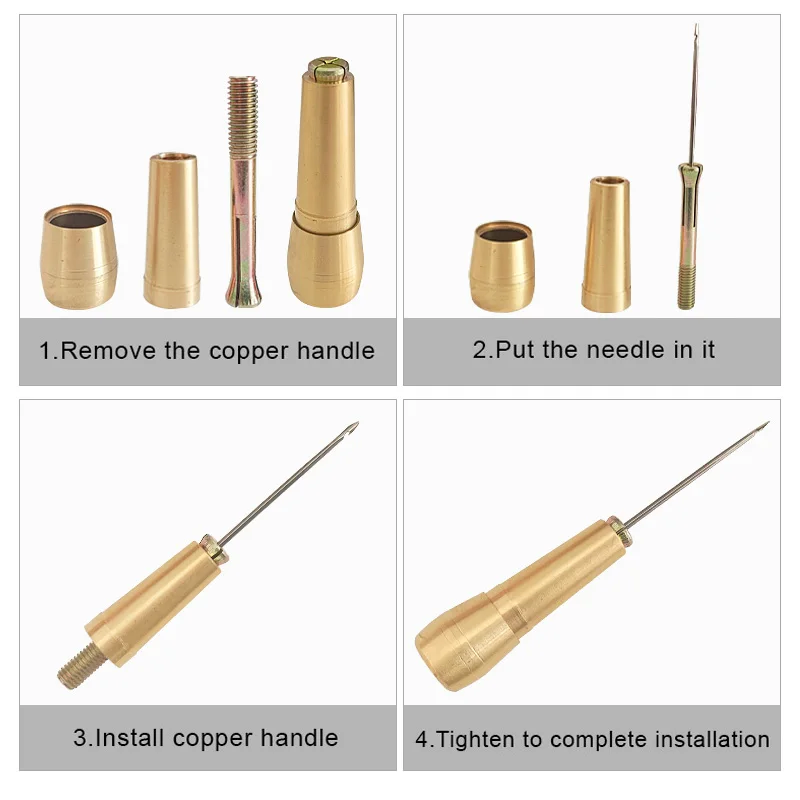 Deri dikiş kiti DIY deri dikiş - Leatherwork Thread incelemesi ve fiyatı