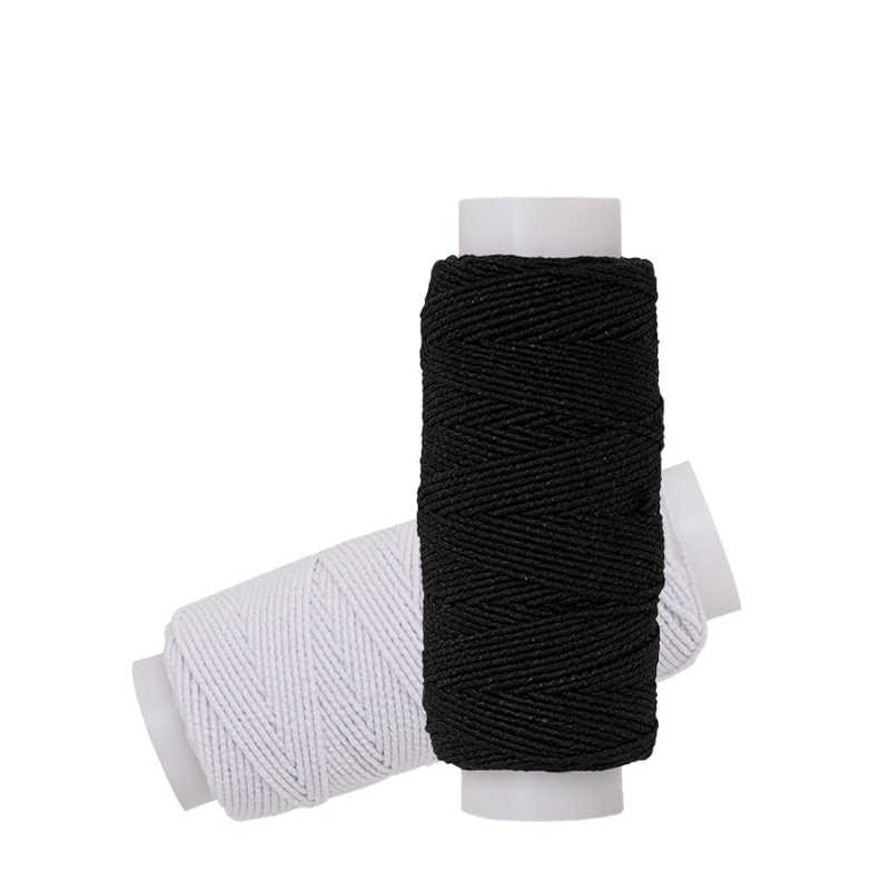 20 m Siyah Beyaz Elastik Iplik - Waxed Thread Linen incelemesi ve fiyatı