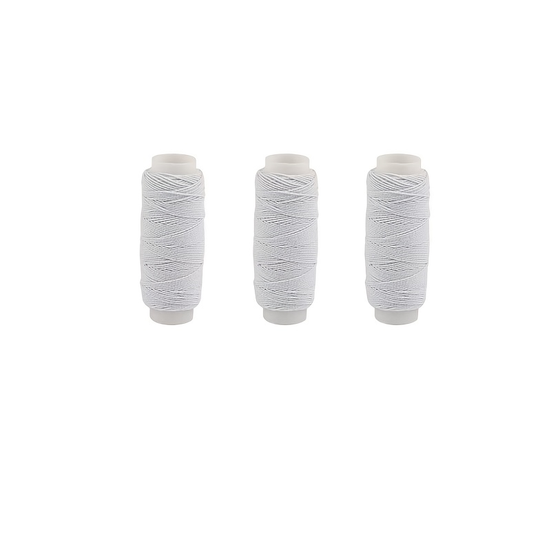 20 m Siyah Beyaz Elastik Iplik - Waxed Thread Linen incelemesi ve fiyatı