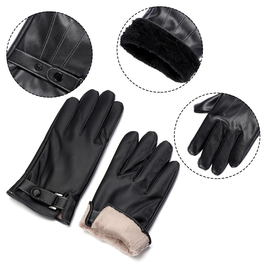 Erkek polar termal deri eldive - Leather Work Winter Gloves incelemesi ve fiyatı
