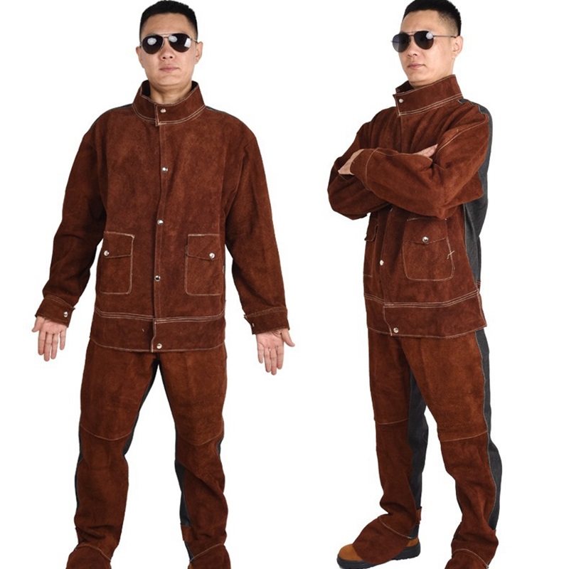 Kaynakçı Koruma Giysileri için - Leather Work Overalls incelemesi ve fiyatı