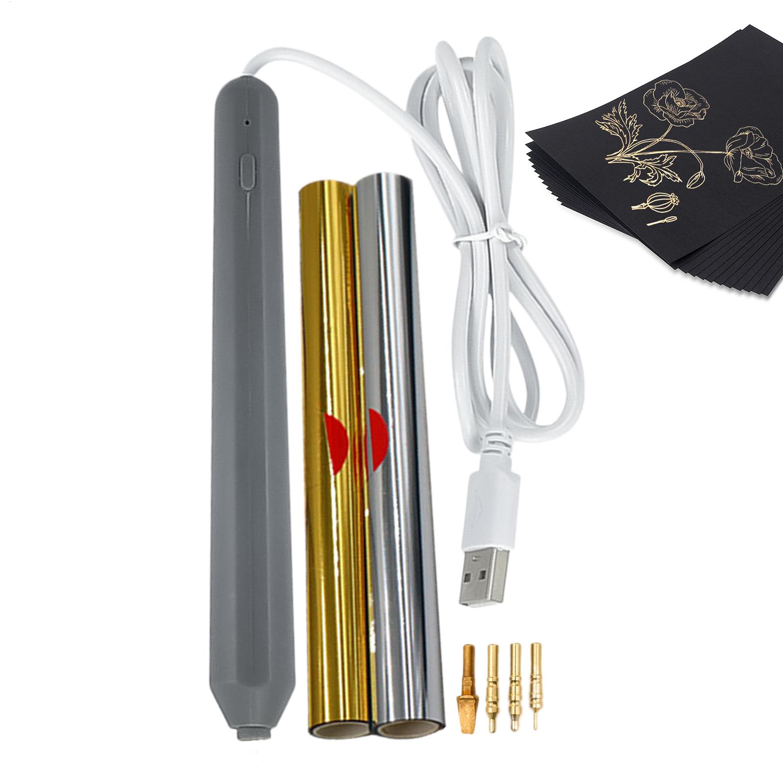 Sıcak folyo kalem damgalama ar - Leatherwork Kit incelemesi ve fiyatı
