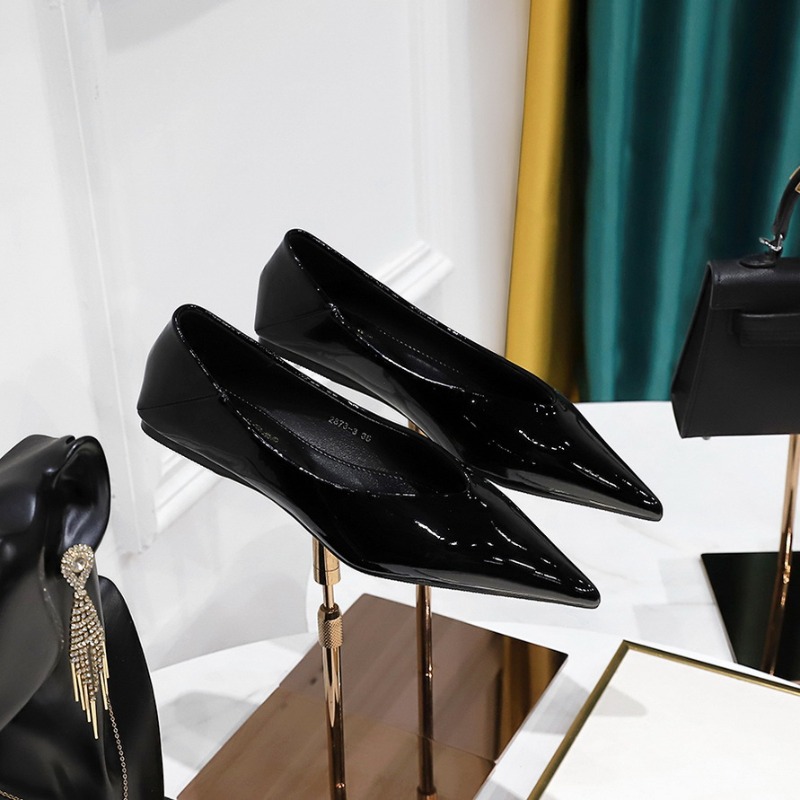 Moda Kadın 1 cm Düşük Topuklu  - Leather Work Flats Women incelemesi ve fiyatı