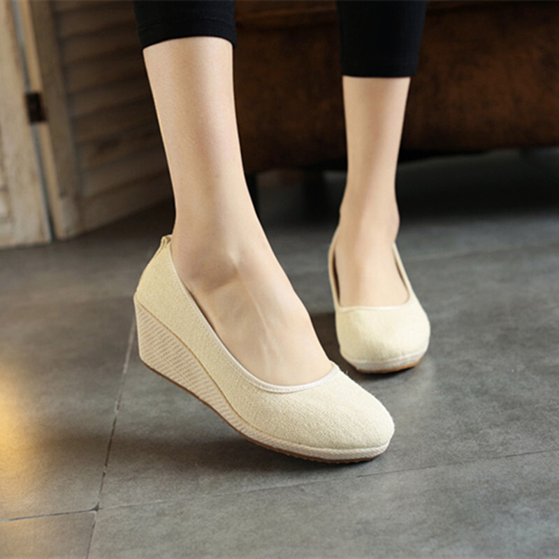 Kumaş Ayakkabı İşlemeli Ayakka - Leather Work Flats Women incelemesi ve fiyatı