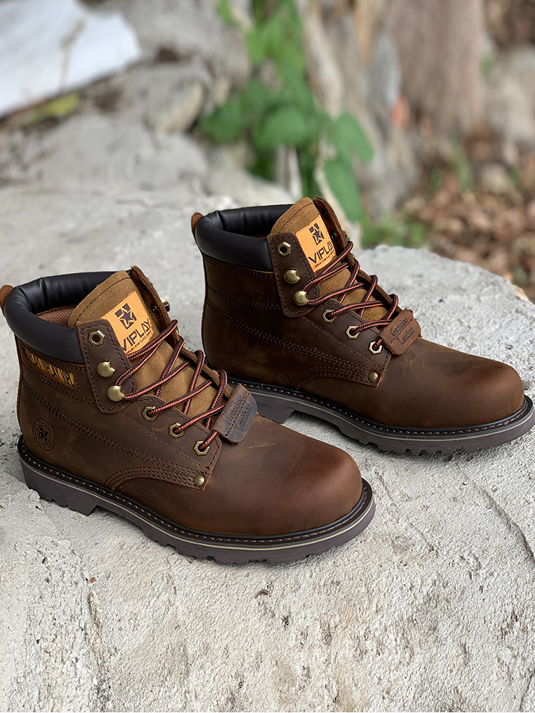 Erkek hakiki deri çizmeler kla - Leatherworking Classic incelemesi ve fiyatı