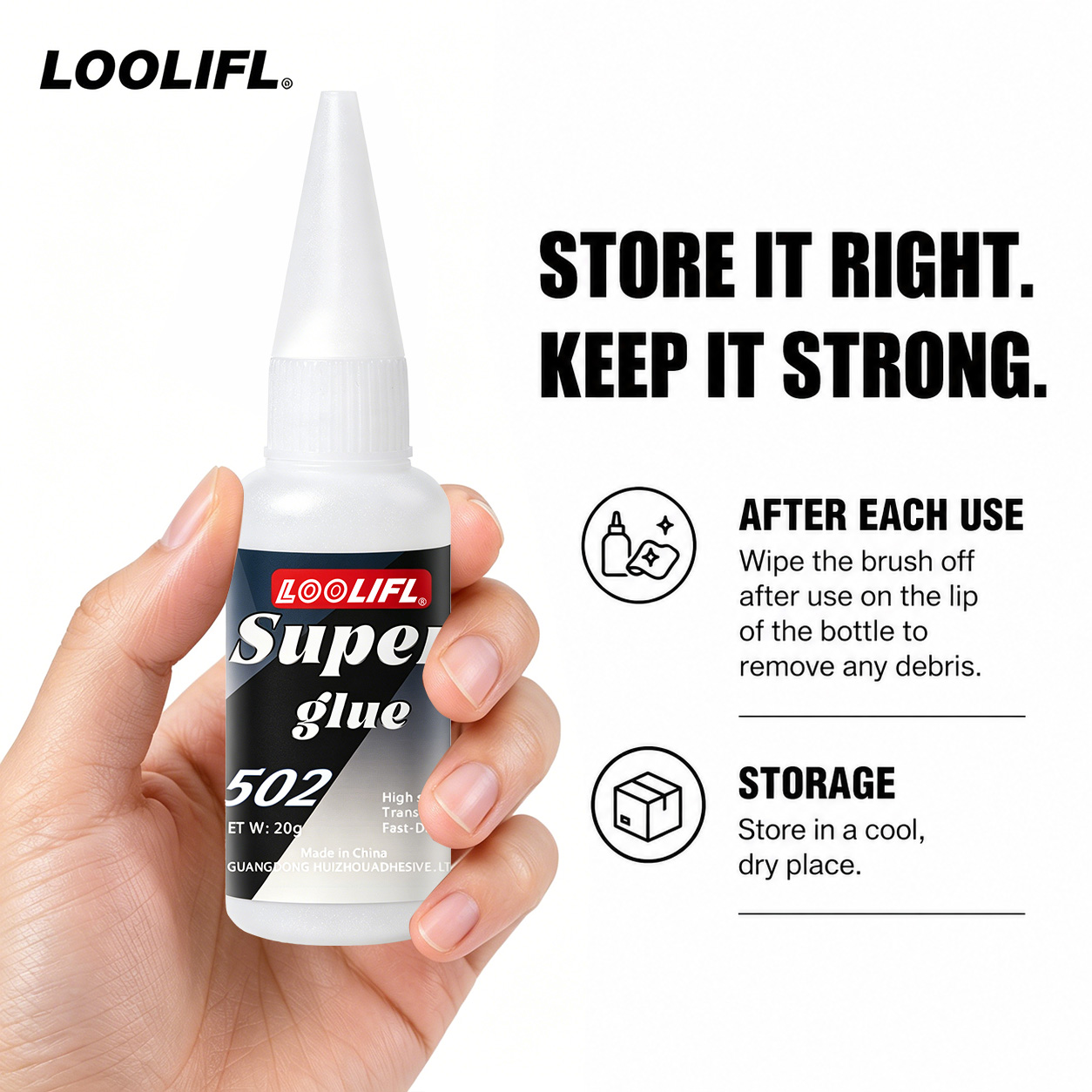 Loolifl-502-20Ml Anında Yapışa - For Leather Work incelemesi ve fiyatı