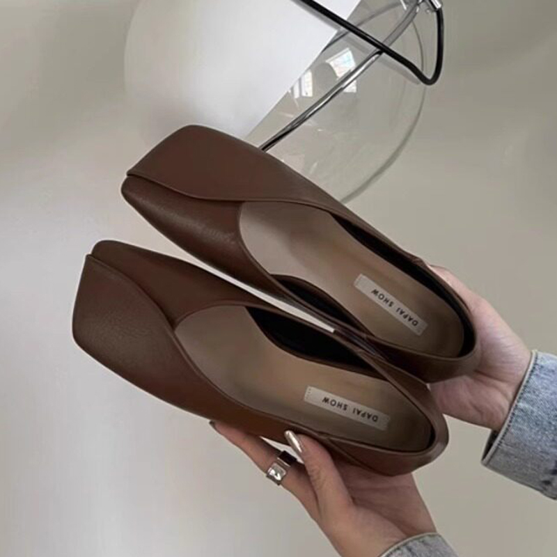 Kadın Yeni Loafer'lar Ayakkabı - Leather Work Flats Women incelemesi ve fiyatı