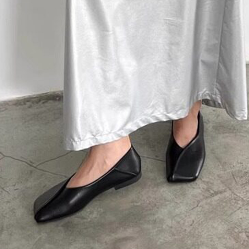 Kadın Yeni Loafer'lar Ayakkabı - Leather Work Flats Women incelemesi ve fiyatı