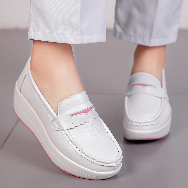 Stronwomen kadın platformu tak - Leather Work Flats Women incelemesi ve fiyatı