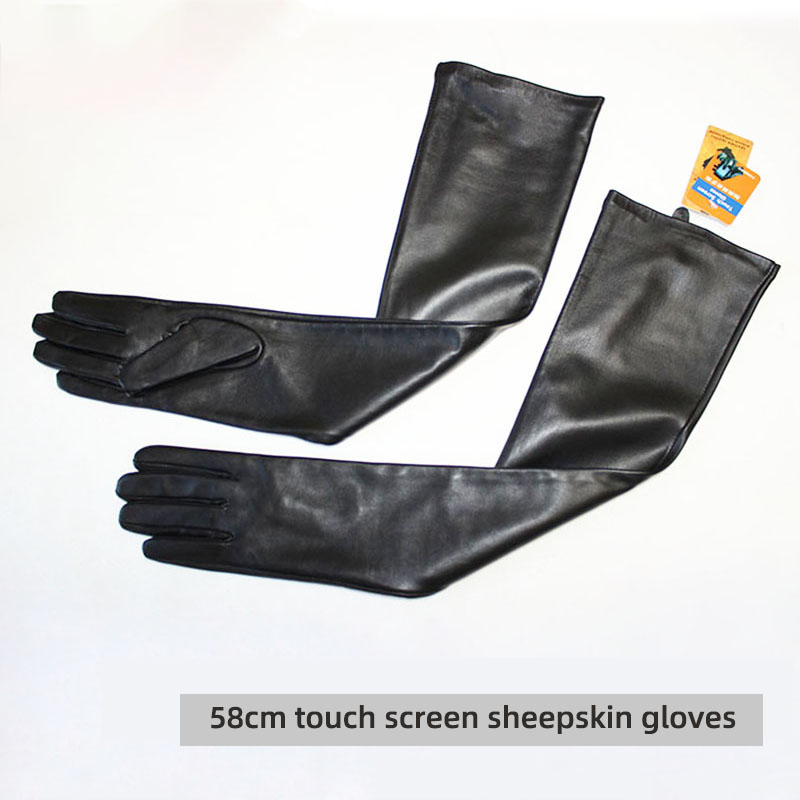 Dokunmatik ekran ekstra uzun d - Leather Work Winter Gloves incelemesi ve fiyatı