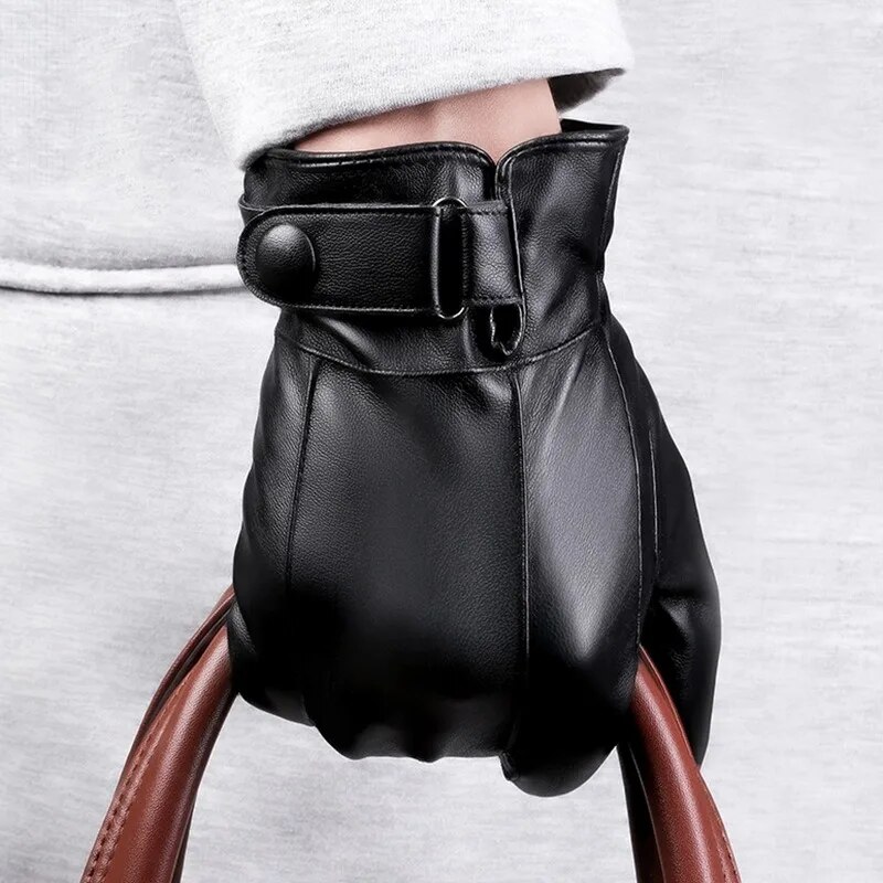 Kış bisiklet eldiven erkek mot - Leather Work Winter Gloves incelemesi ve fiyatı