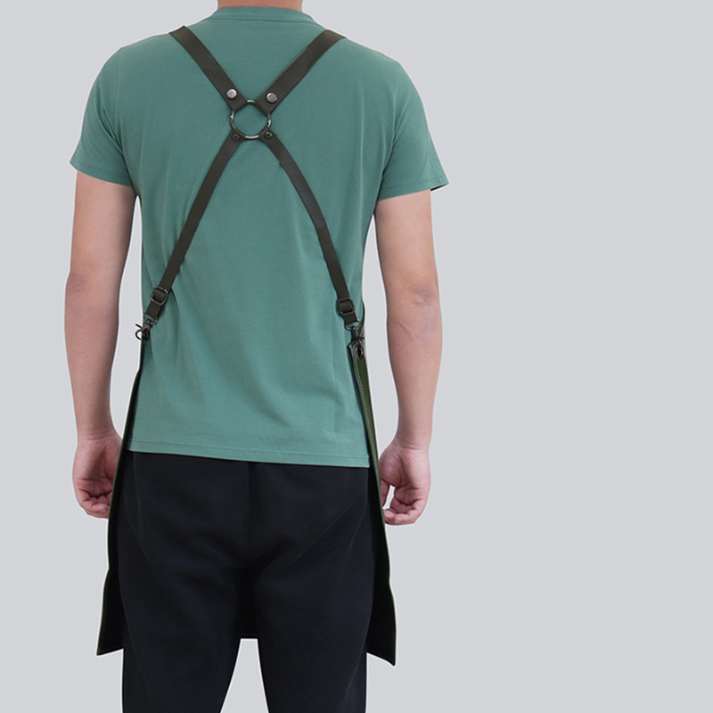 Pu deri önlük özel logo iş elb - Leather Work Overalls incelemesi ve fiyatı