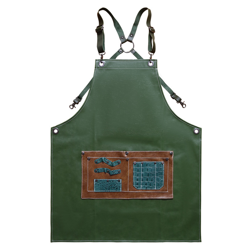 Pu deri önlük özel logo iş elb - Leather Work Overalls incelemesi ve fiyatı