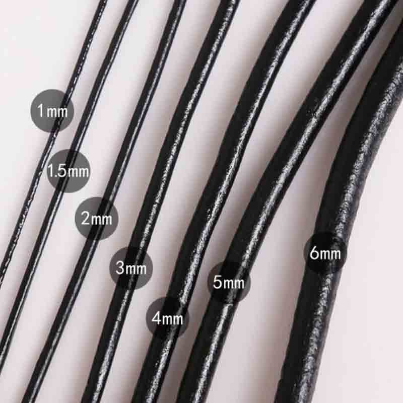 Tek Strand Siyah Hakiki Deri K - Leatherwork Thread incelemesi ve fiyatı