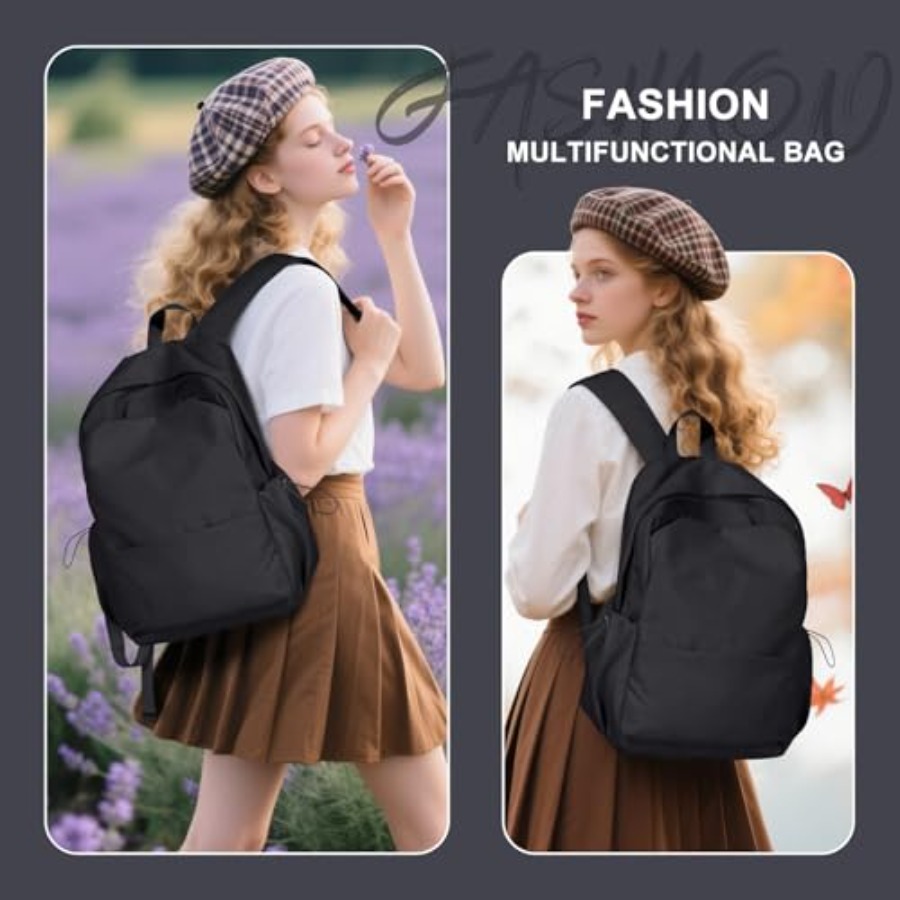 Kadınlar için Siyah Sırt Çanta - For Leather Work incelemesi ve fiyatı